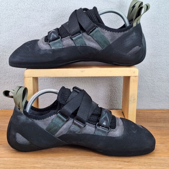 Evolv Kronos Men\'s 10 Women\'s 11 EU 43 Climbing Shoes Black Olive Rock Climb main image 4